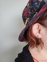 クラップ(Clap by Tetote)&nbsp;【CLAP上徳】イヤリングカラー_オレンジ