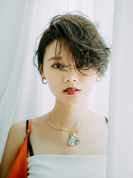 アラワラブルー(arrawarra blue) クールな耳かけショート/20代/30代/40代/50代/倉敷駅/白楽町