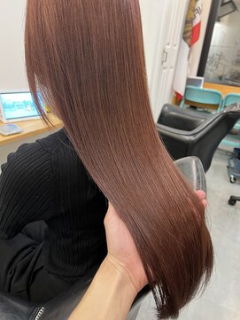 オーストヘアーモニカ 梅田茶屋町2号店(Aust hair Monica) 【カッパーピンク】