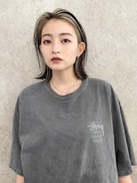 サンク 原宿 表参道(cinq)&nbsp;ハイトーンカラーフェイスフレーミングホワイトベージュ