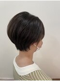 20代30代40代前下がりストレート大人ボブリップライン