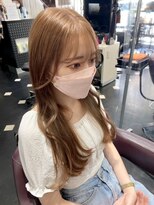 ヒップスデコ(Hip's deco)&nbsp;【ブリーチありで可愛い】ミルクティーベージュ