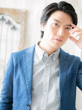 グルーミングサロン バーバー キャッスル 北浦和西口(Grooming salon Barber Castle) アレンジ自在♪七三アップバングウルフショートR北浦和