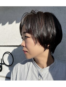 ヘアーサロン オーツー(HAIR SALON O+O) コンパクトショートで大人可愛く