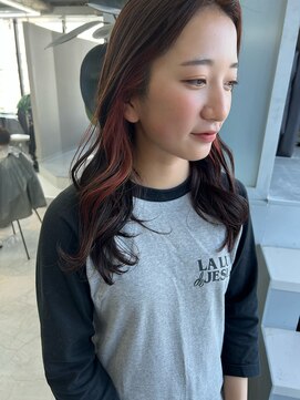 クルネ(kurune) オレンジレッドインナー