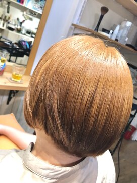 レプスヘアー 柔らかボブ