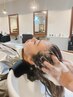 【うる艶美髪】シャンプーブロー& Aujua or KERASTASEトリートメント5000円