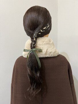 ロットアニバース(lott annibirth) 【髪質改善】タイトヘア@mutsumi