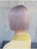 イメチェン/ハッシュカット/フルバング/似合わせ/レッドブラウン