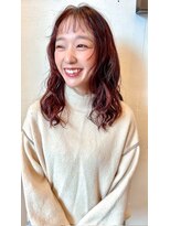 ヘアー ラボ(hair labo) 【hair labo.】暖色系カラー/ウェーブパーマ
