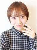 【 I. 】30代からのナチュラル前下がりショートボブ 川口
