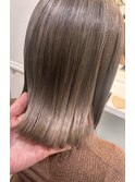 ハイライト×ミルクティーベージュ