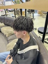 ゼスト 吉祥寺店(ZEST)&nbsp;ツイストスパイラル　マッシュパーマ　吉祥寺/島田優斗