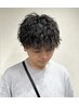 【男性限定】メンズカット+スパイラルパーマ　￥11000