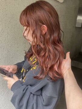 パークレーン アイス イヴェン(park lane ICI yeven) ブリーチなし オレンジブラウン /akari