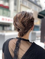 ミクマル(micmal)&nbsp;20代30代40代◎結婚式こなれ大人まとめ髪シニヨン風