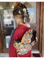 グランジュテ(grandjute)&nbsp;成人式　ヘアセット　メイク　着付け　まつげパーマ　那覇