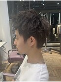 スパイキーショート/ジェットモヒカン/ショートバング/men's