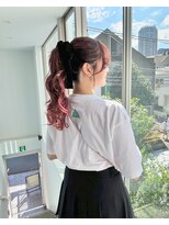 【高間香鈴】ふわふわポニーテール