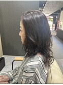 ★くせ毛も活かして大人パーマ★