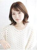 透け感バングのエギョモリスタイル
