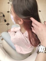 ヴィーヴォ 深江橋店(VIVO) 【 VIVO】インナーカラー ツートーンカラー コーラルピンク