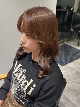 スミ(sumi) ナチュラルブラウン/顔周りレイヤー