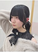 小顔前髪　広めの顔まわり　Lilme  ひめ