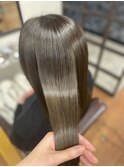 マットベージュ/グレージュ/トリートメント
