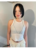 コードプラスリム(CODE+LIM)&nbsp;姫カット／黒髪ボブ/前下がりボブ