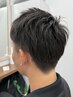 【メンズリフレッシュプラン】カット＋眉カット＋ショートスパ