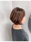 40代50代60代　小顔ショートボブ　2506