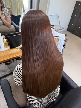 アン ビー(an B) 美髪_髪質改善_赤みブラウン