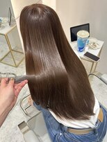 ジーナ 札幌(Zina)&nbsp;髪質改善＊艶髪シフォンブラウンロング＊美髪【Zina札幌】