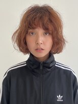 テクネ 天神大名(techne)&nbsp;天神大名顔周りレイヤーカットミディアムボブタッセルボブパーマ