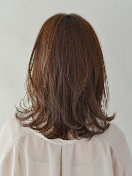 黒髪/クラゲヘアー/オリーブグレー/小顔/ココアベージュ