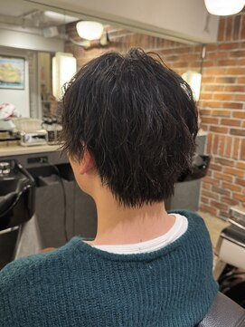 ツイストスパイラル/ソフトツイスト/パーマ/メンズ/武蔵小杉