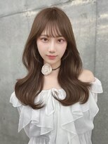 リアンバイアリュール(Lian by Allure) 韓国くびれヘア*ブリーチなしダブルカラーミルクティーベージュ