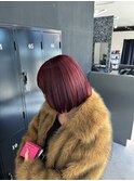 Bob × Wine Red