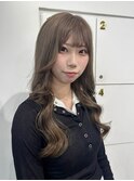オリーブベージュ / ブリーチ1回