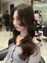 アピッシュ ギンザ(apish ginza)&nbsp;コテ巻きパーマ韓国パーマ銀座パーマ前髪パーマ