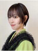 くびれショート/ベリーショート/フレンチバング/ピクシーカット