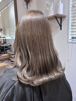 チャメヘアー(chame HAIR)&nbsp;ケアブリーチフル】カット＋ブリーチデザインカラー