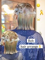 ポタム 東中野(potamu)&nbsp;ボブの結婚式お呼ばれヘアセット