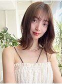 30代40代くびれ大人ミディアム/レイヤーボブ/くびれレイヤー
