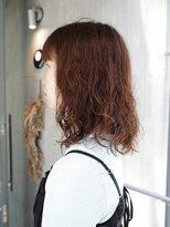 ニカバイカルマ(nica by carma)&nbsp;パーマ×オレンジブラウン