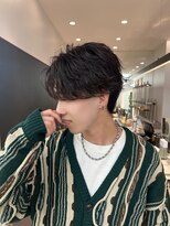 ロンドシエル 横浜(Lond ciel) men's/メンズ/フェザーパーマ/サーフカール/ダウンパーマ/横浜