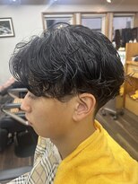 山田理容 ダウンパーマ