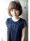 ふんわりゆるかわボブ