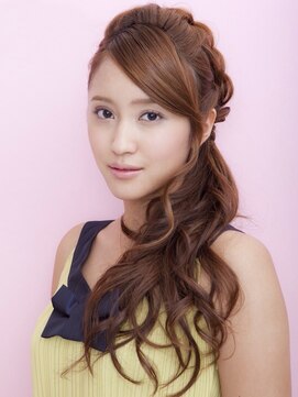 ヘアアンドメイクジップ恵比寿 (Hair＆Make ZIP) 編み込みサイド　ヘアセット